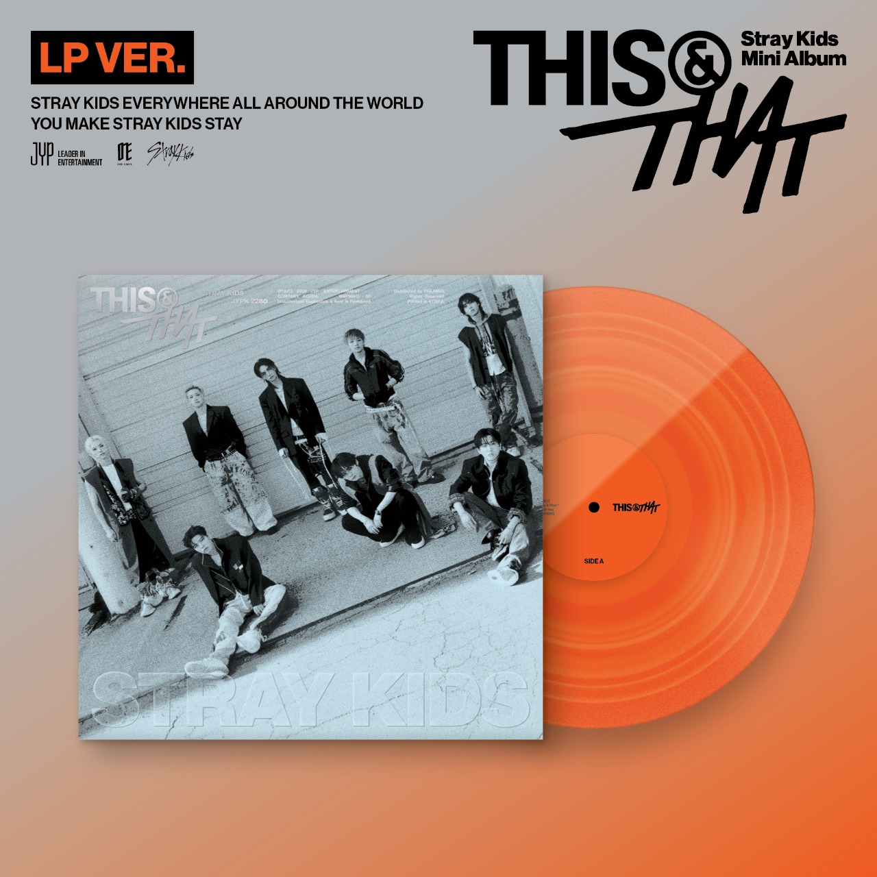 Stray Kids スキズ THIS & THAT makestar コンプ Stray Kids Mini Album [THIS & THAT] (LP Edition) | MAKESTAR